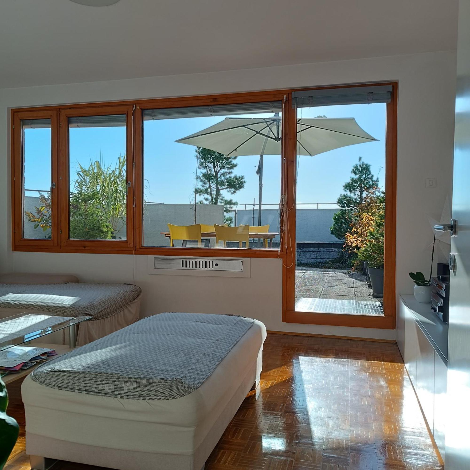 Bright Penthaus Apartement, With A Wonderful View Lubiana Esterno foto